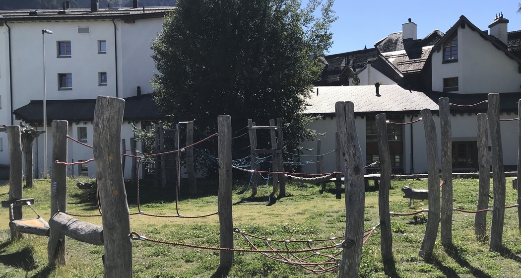 Spielplatz beim Sportplatz Lenzerheide
