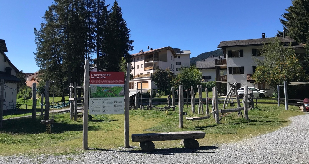 Spielplatz Sportplatz Lenzerheide
