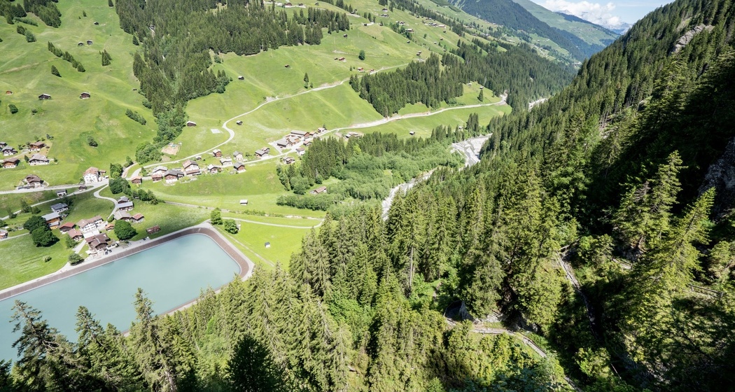 Aussicht ins Safiental