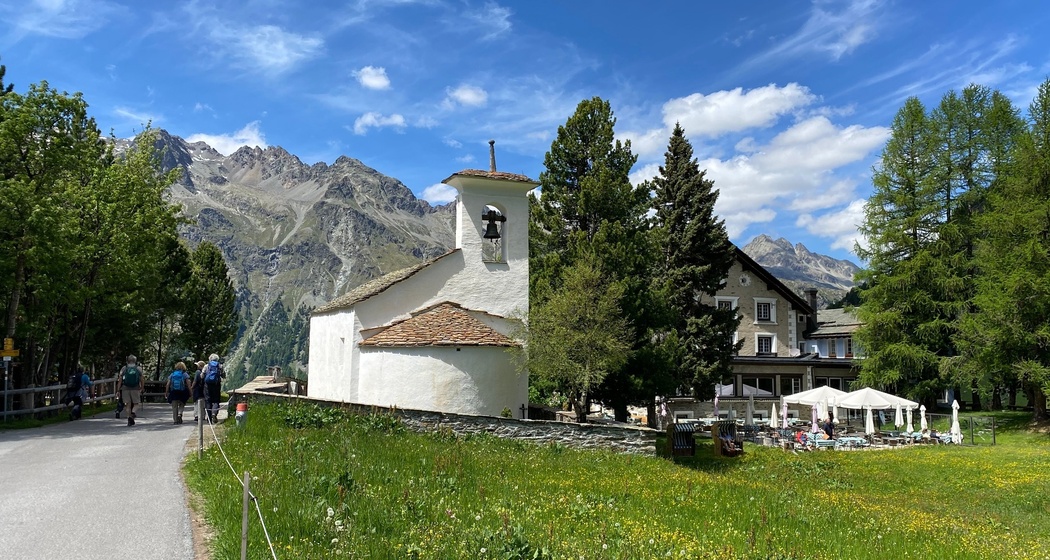 Kirche im Val Fex