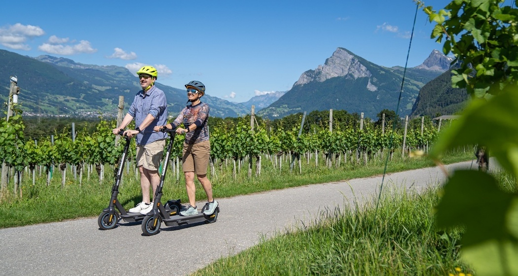 E-Scooter Tour Bündner Herrschaft