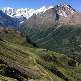Ausblick auf den Piz Palü