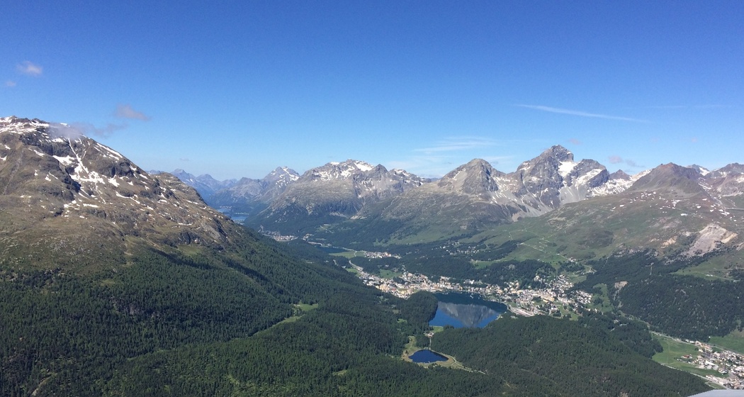 Ausblick von der Segantinihütte