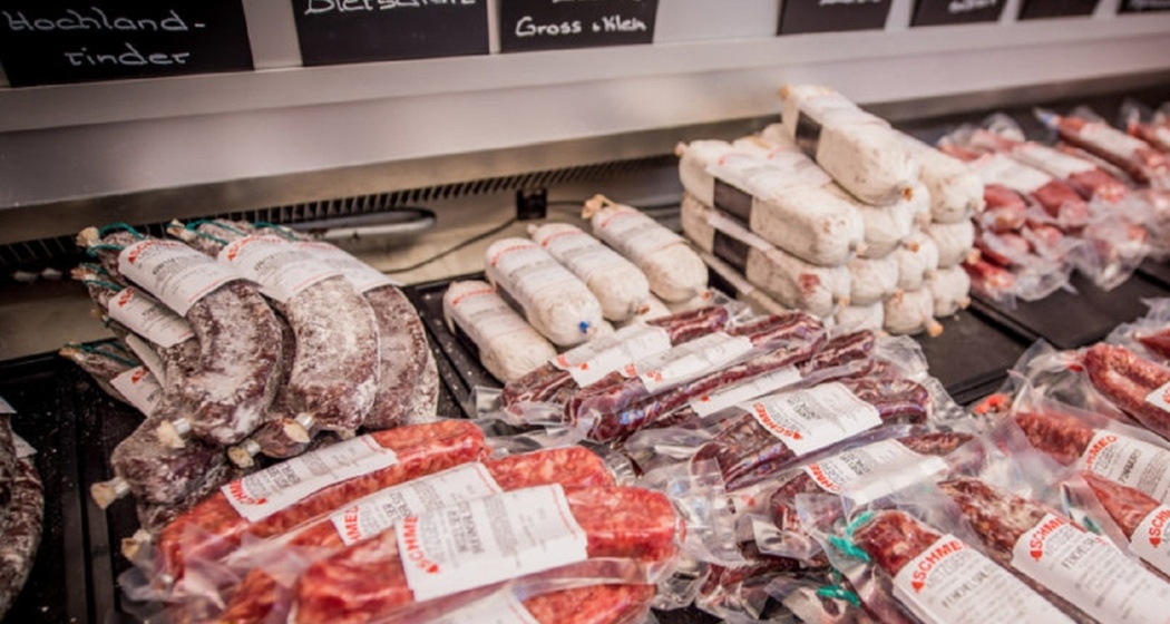 Das Foto zeigt die verschiedenen Trockenfleisch Arten