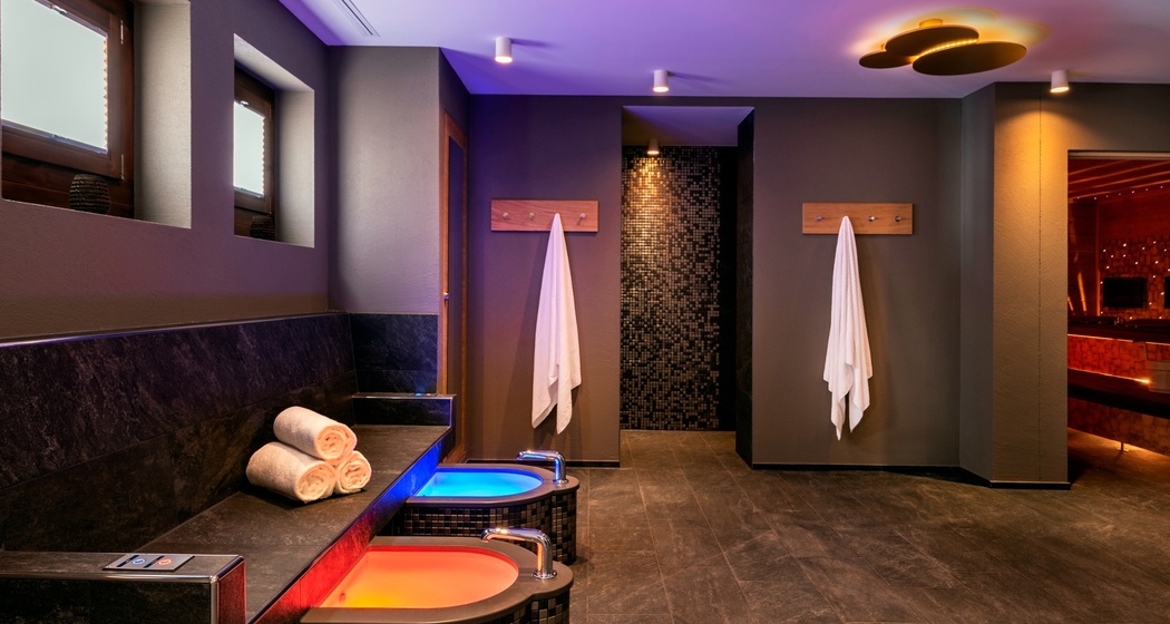 Das Foto zeigt das Wellness vom Hotel Mischun