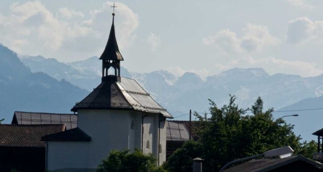 Das Foto zeigt die Kapelle Mater Dolorosa in Capeder