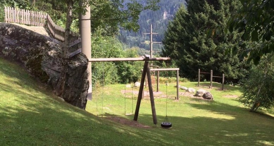 Das Foto zeigt den Spielplatz Plaun Salter