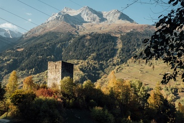 Das Foto zeigt die Burgruine Ringgenberg