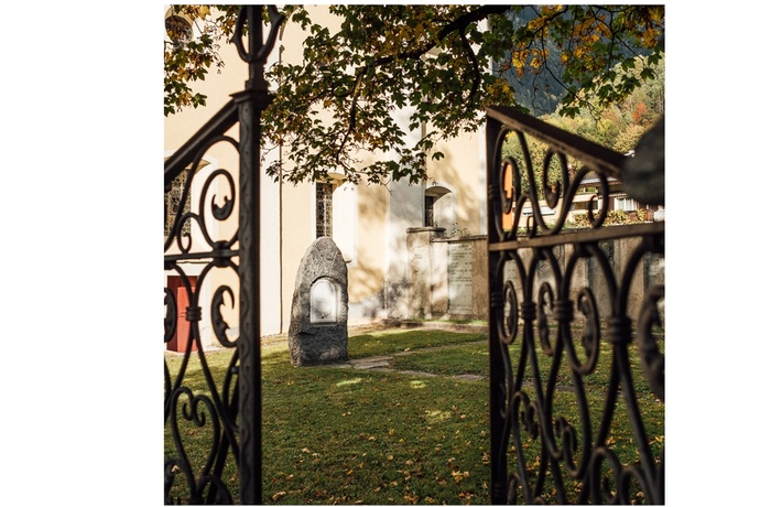 Das Foto zeigt den Ehrengarten