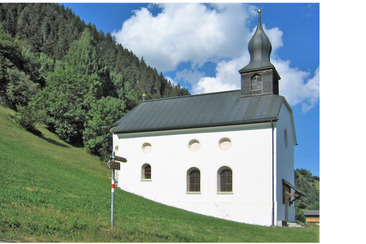Das Foto zeigt die Kapelle Muttergottes von Lourdes