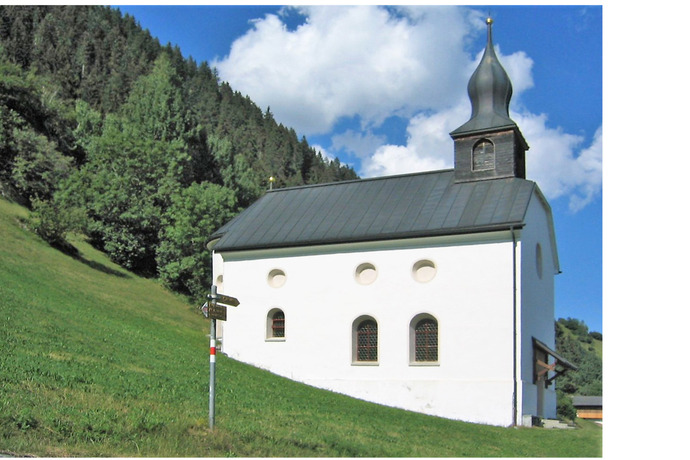 Das Foto zeigt die Kapelle Muttergottes von Lourdes