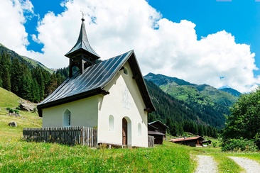 Das Foto zeigt die Kapelle St. Antonius in Run