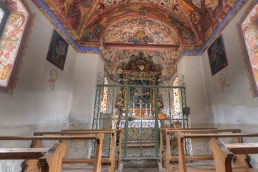 Das Foto zeigt die Kapelle St. Josef von Innen