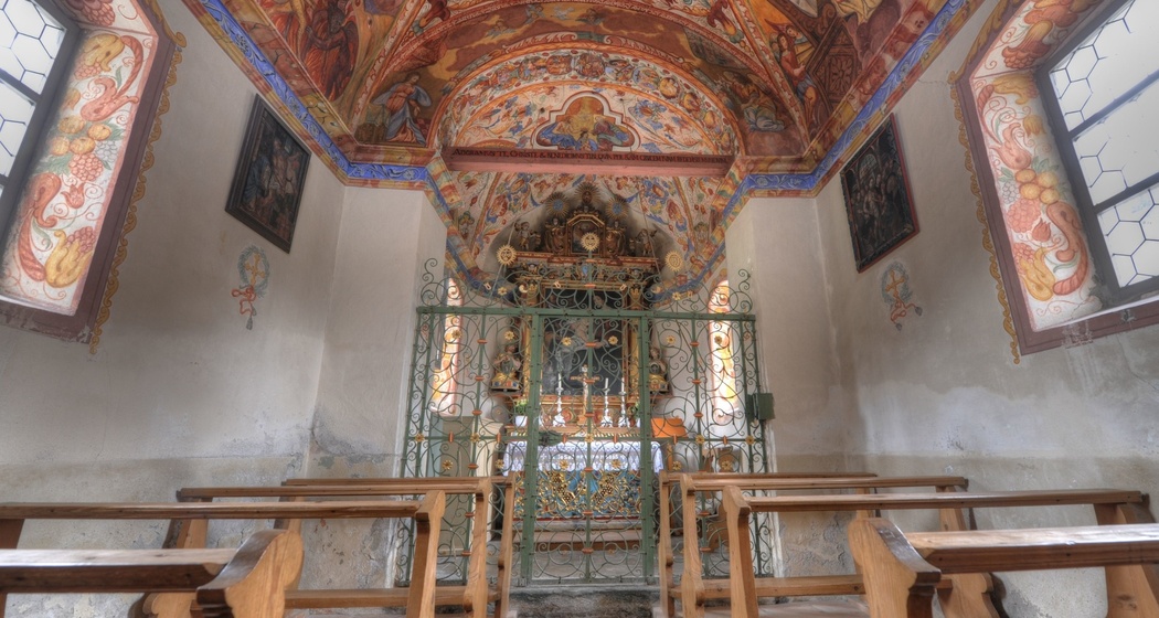 Das Foto zeigt die Kapelle St. Josef von Innen