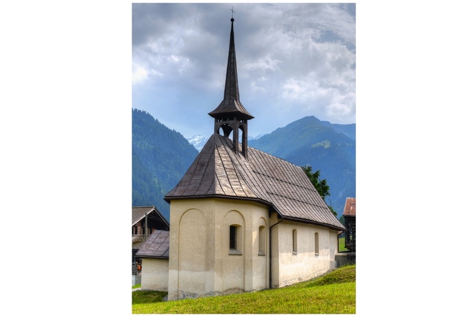 Das Foto zeigt die Kapelle St. Katharina in Campliun
