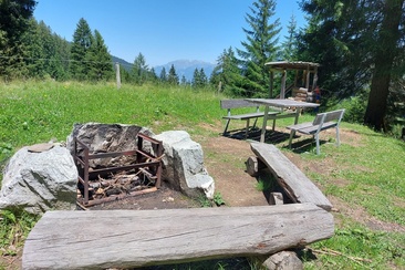 Feuerstelle Sandlöcher Churwalden