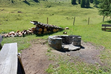 Bärenalp fireplace in Churwalden