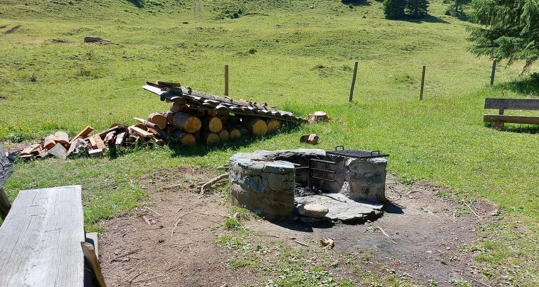 Feuerstelle Bärenalp in Churwalden