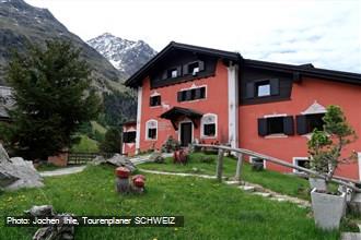 Hotel Restaurant Roseg Gletscher.