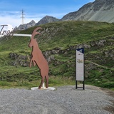 Start of the Albula Trail