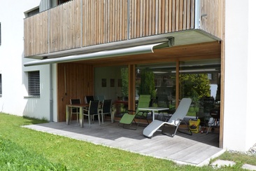 Aussenansicht, Ferienwohnung Schwarzenbach, Tschuppina