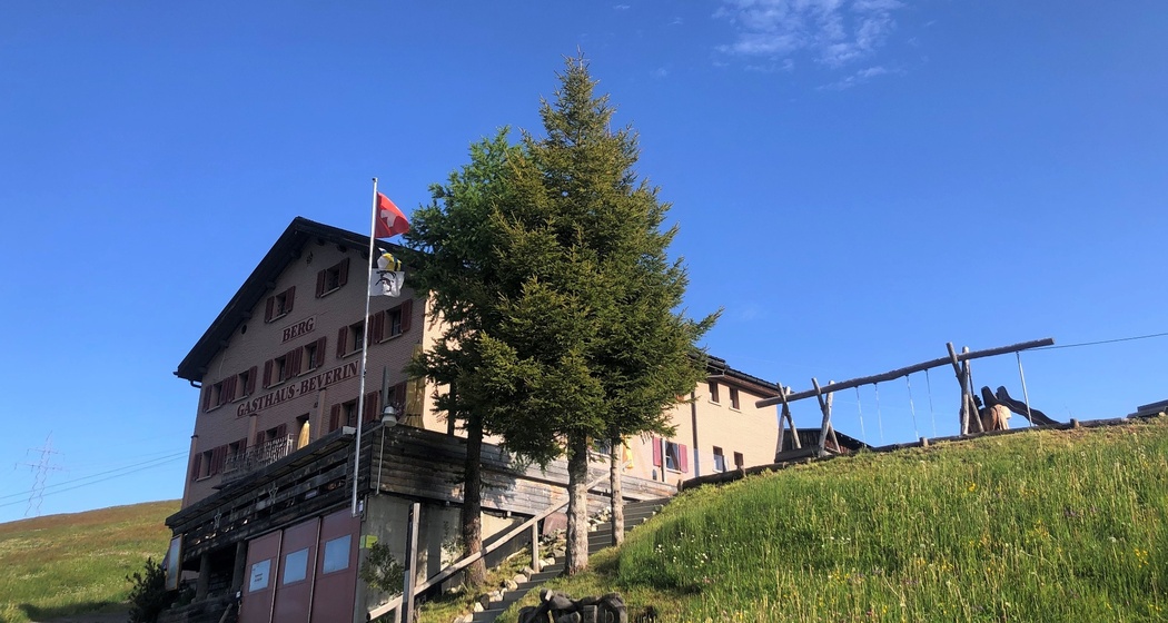 Berggasthaus Beverin auf dem Glaspass