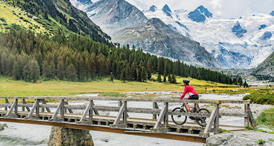 Biken im Engadin