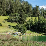 Lake Canova in summer