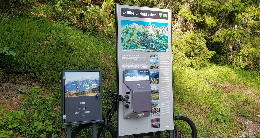 Caumasee E-bike Ladestation