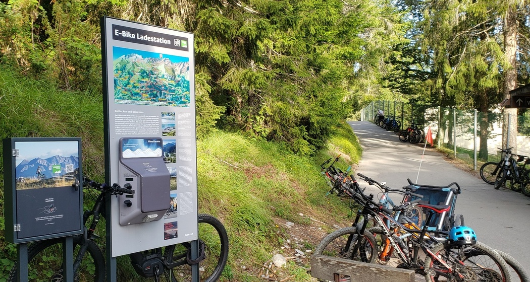 E-bike Ladestation Caumasee