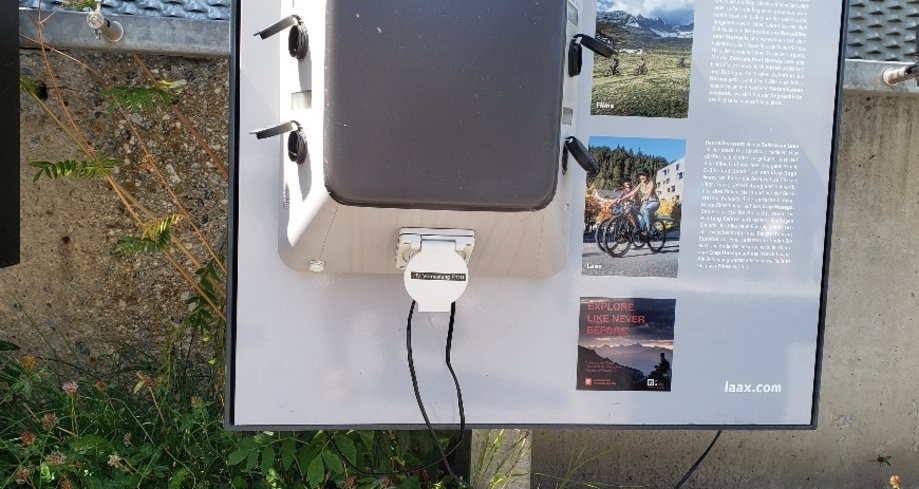 E-bike Ladestation Flims Talstation