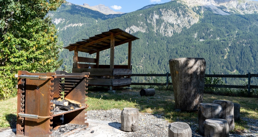 Feuerstelle Cagliatscha Davains