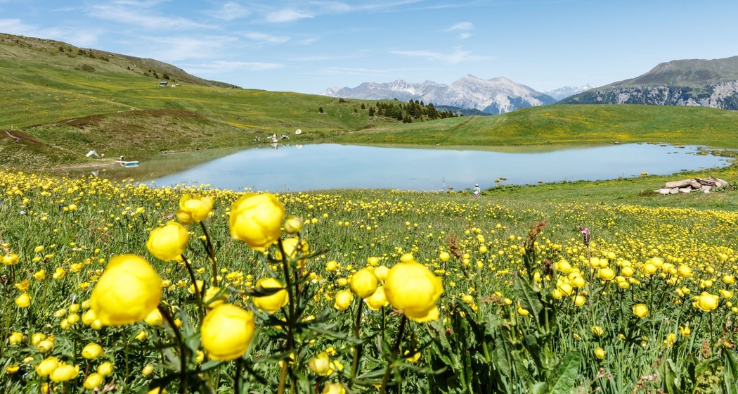 Der Libi-See im Frühling
