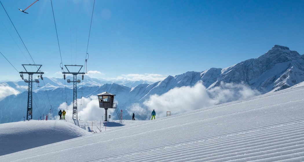 Skigebiet Tschappina