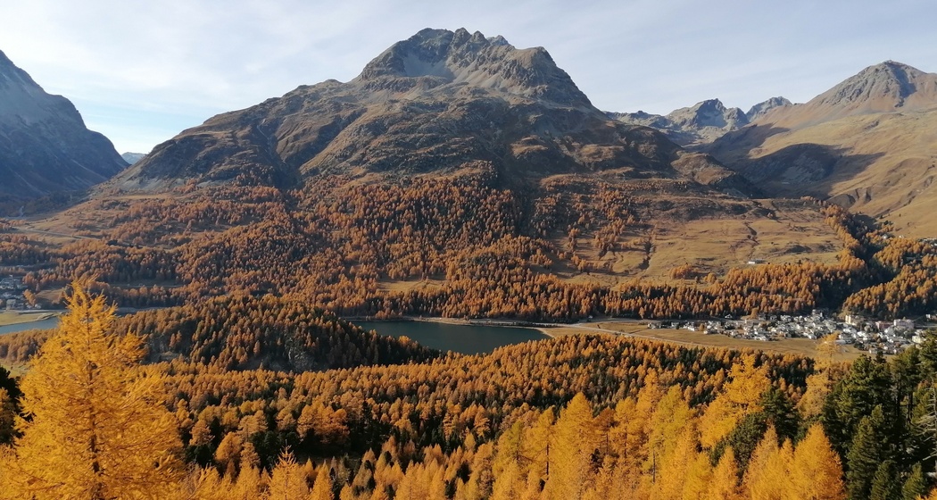 Aussicht auf champfèr