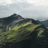 Piz Tomül Nordwestflanke