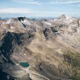 Panorama della vetta da sx a dx: Hohberghorn, Canallücke, Salahorn, Güferhorn