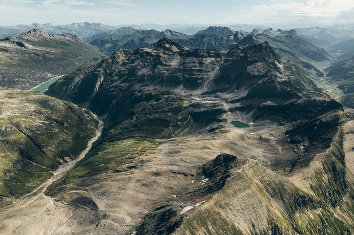 Salahorn e Canallücke in primo piano