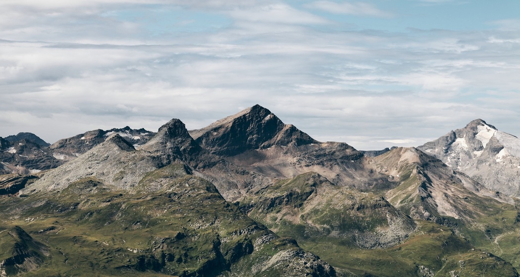 Fanellhorn mit Güferhorn im Hintergrund