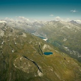 Lago Selva con Hohbüel in primo piano