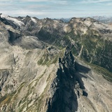 Furggelti surrounded by Zerfreilahorn (right) and Furggeltihorn (left)