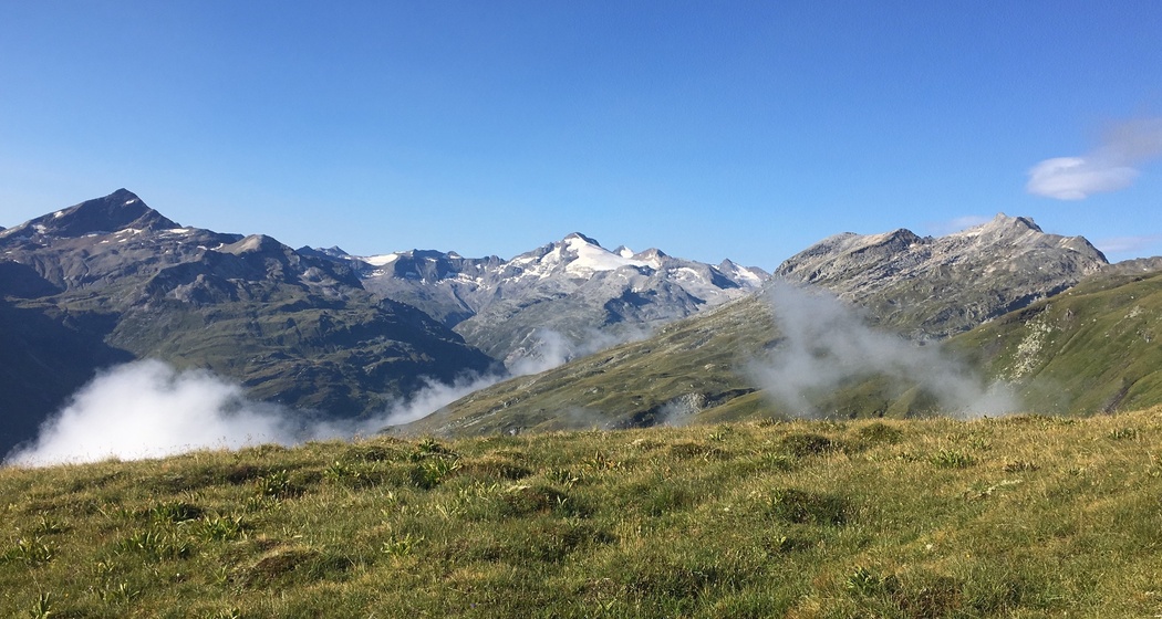 Blick vom Bleschaturra in Richtung Zervreila