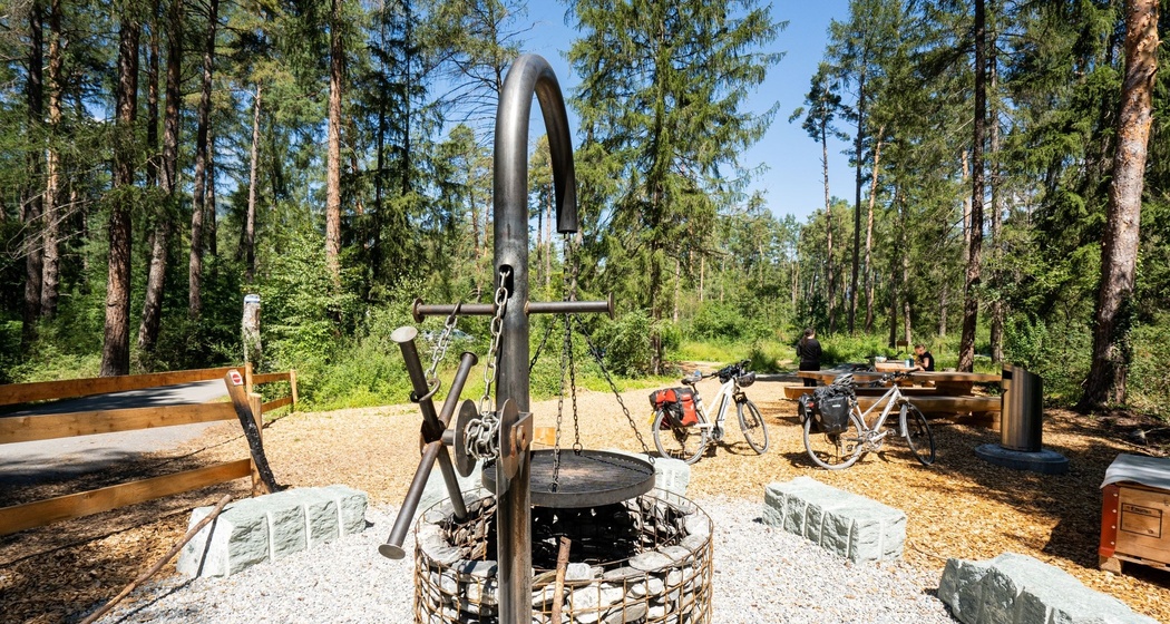 Feuerstelle Trailcenter