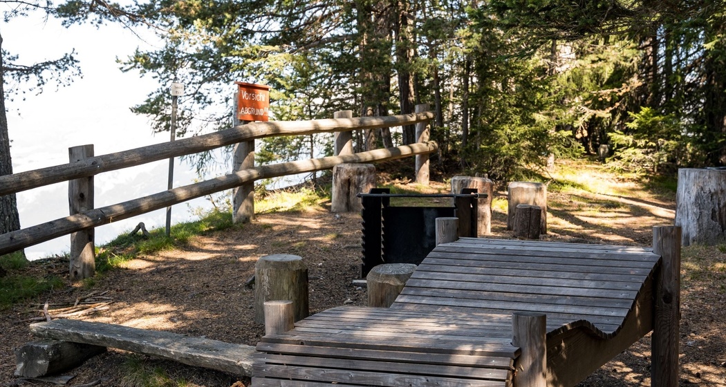 Feuerstelle Thusisblick