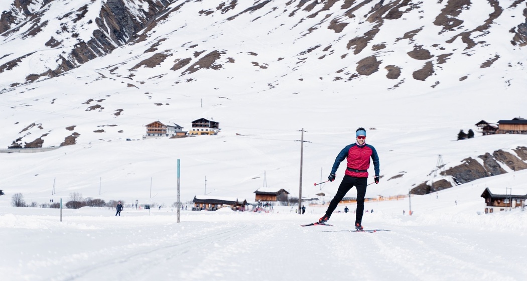 Langlaufen im Bergalgatal
