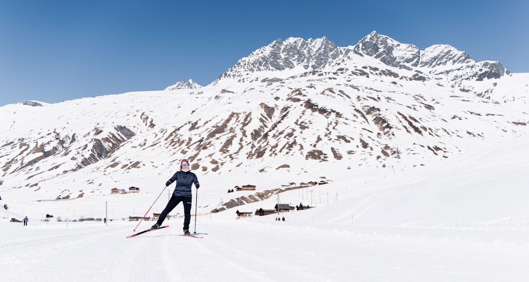 Langlaufen im Bergalgatal