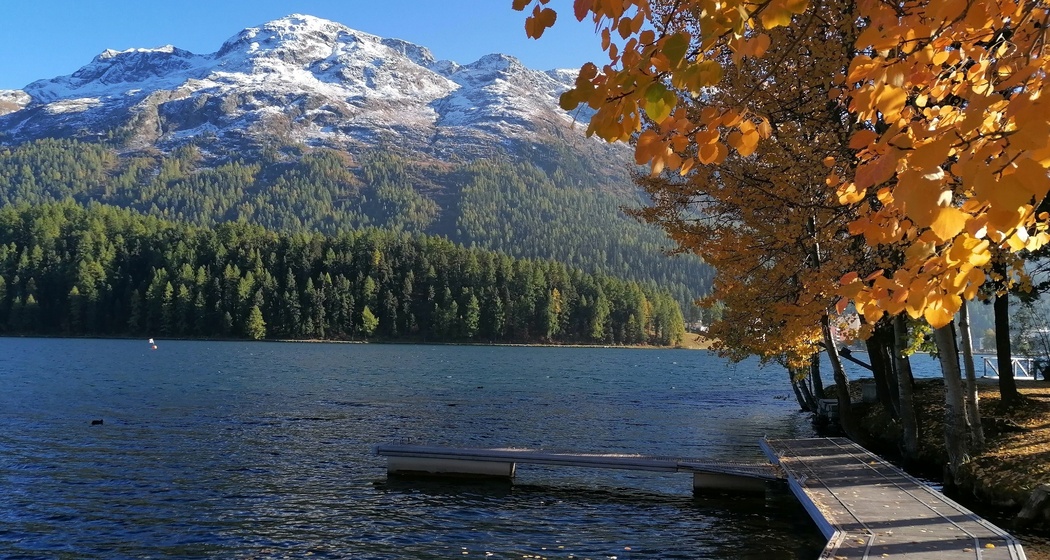 am St. Moritzersee