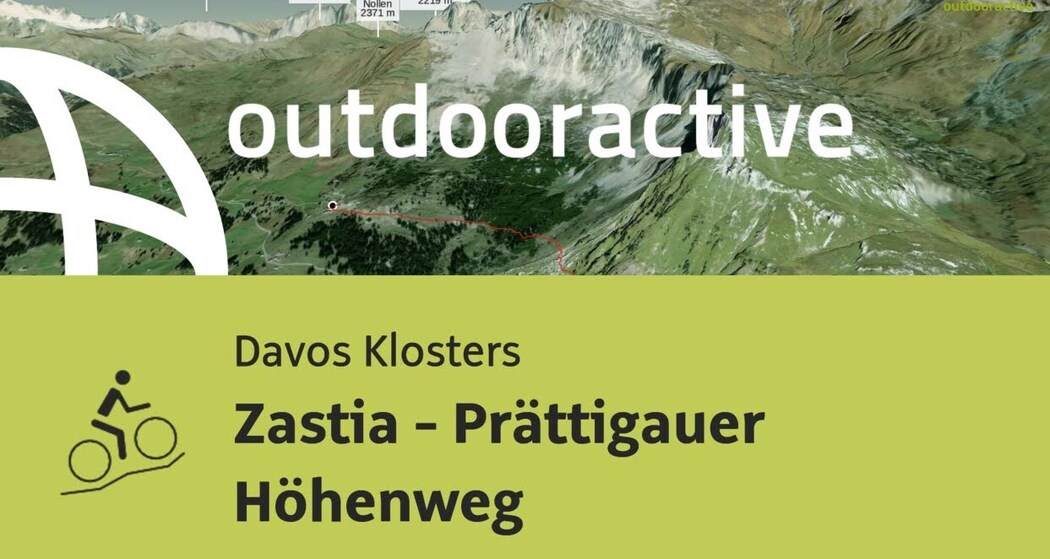 Mountainbike-tour in Davos Klosters: Zastia - Prättigauer Höhenweg