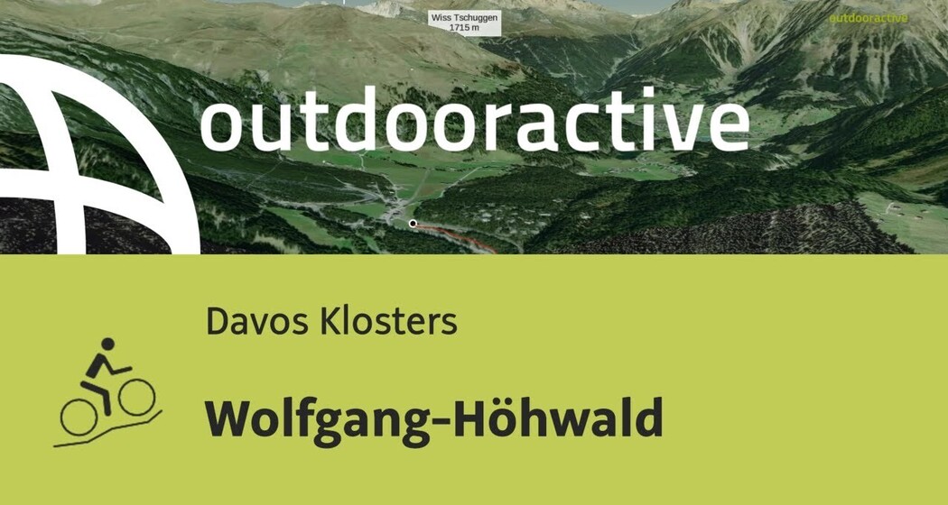 Mountainbike-tour in Davos Klosters: Wolfgang-Höhwald