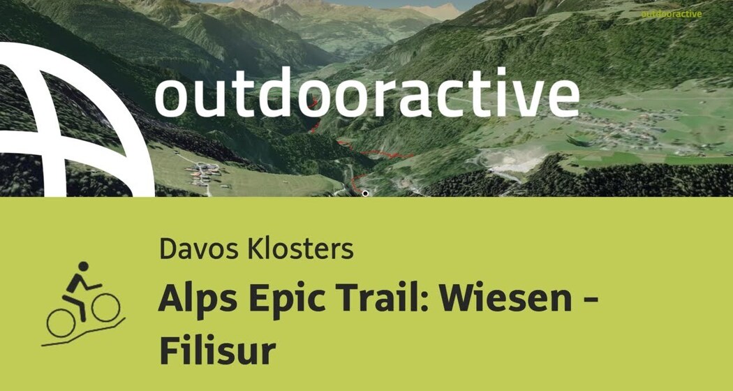 Mountainbike-tour in Davos Klosters: Alps Epic Trail: Wiesen - Filisur